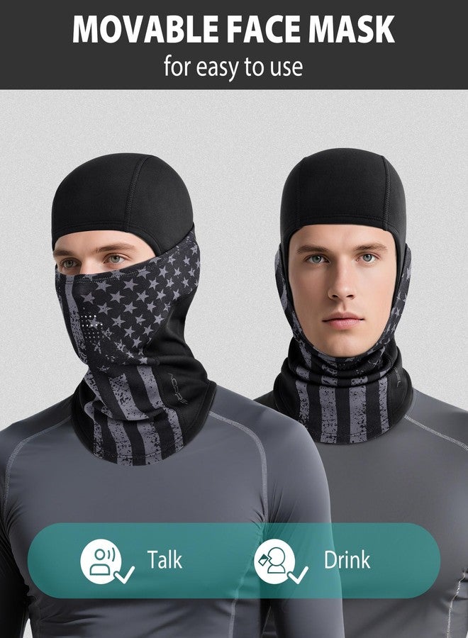 AOPREL Balaclava Ski Mask for Men Winter Face Mask Breathable & Thermal Winter Balaclava Women for Cold Weather Outdoor - Image 5